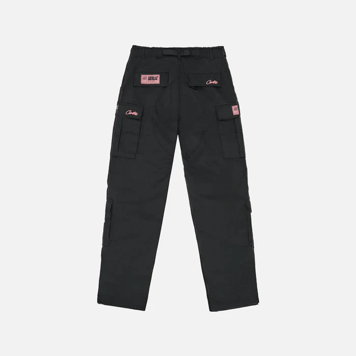 Corteiz Guerillaz Cargo Pant Black/Pink