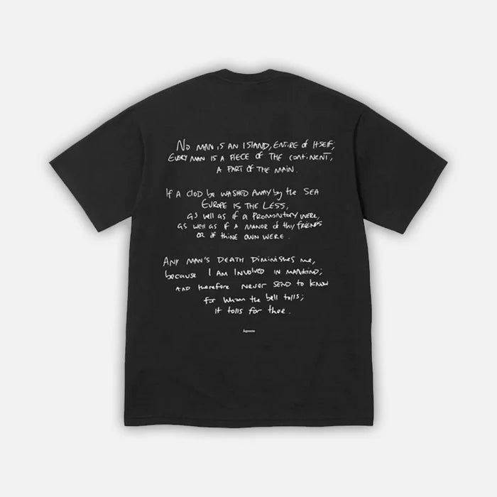 Supreme Corteiz Rules The World Tee Black