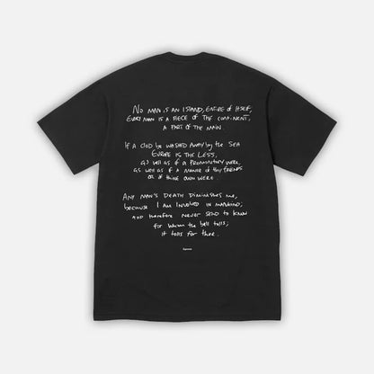 Supreme Corteiz Rules The World Tee Black