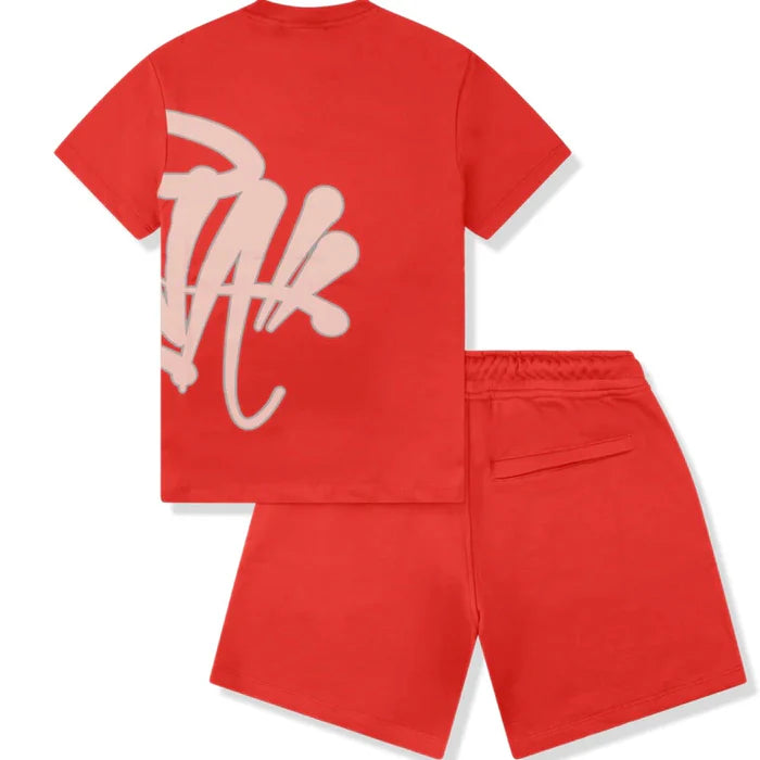 Syna World Red T-Shirt & Shorts