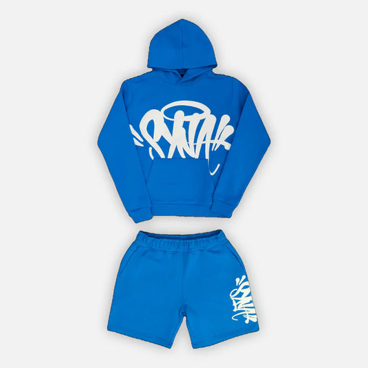 Syna World Blue Hoodie & Shorts