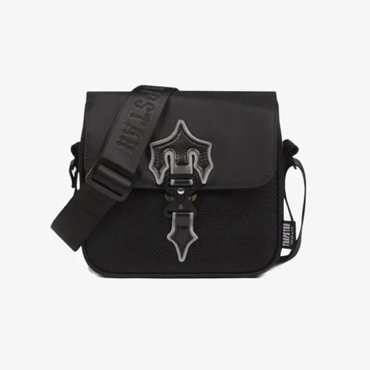 Trapstar Irongate Messenger Bag 1.0 - Black / Reflective