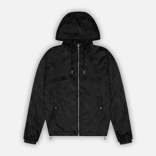 Trapstar Irongate T Jacquard Windbreaker - Black