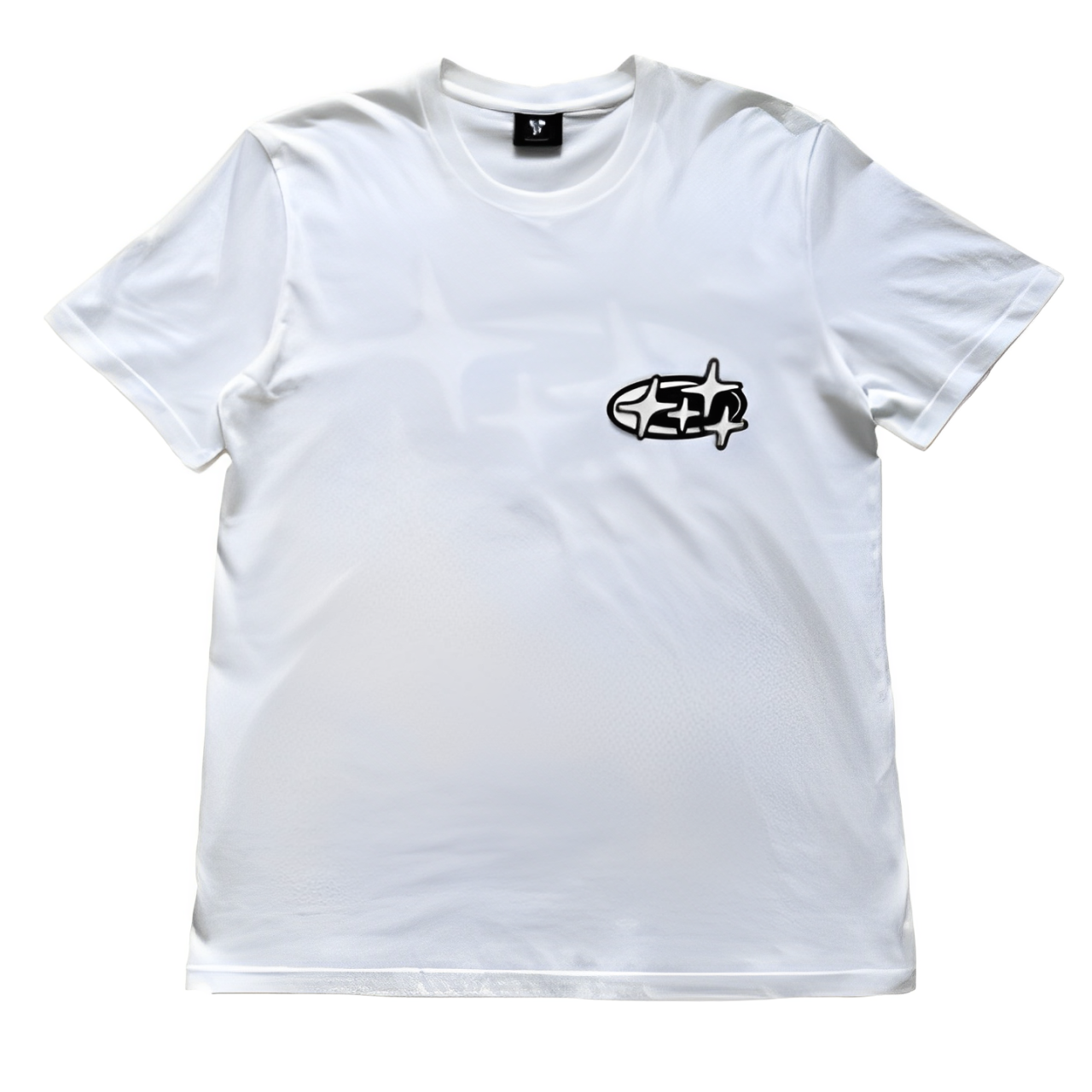 Drama Call 4 Point T-Shirt White/Black - STYL VAULT