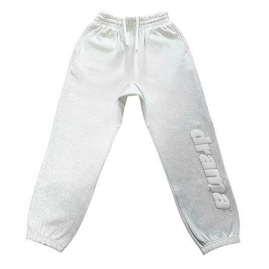 Drama Call Bottoms Grey/White - STYL VAULT