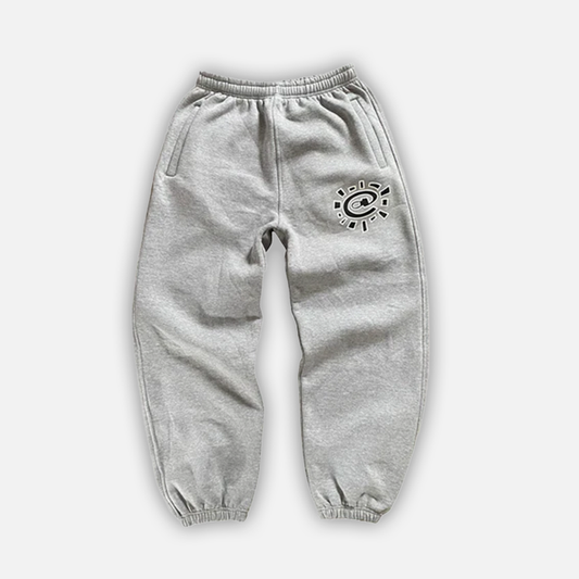 Always Do What You Should Do Sun Grey Relaxed Bottoms