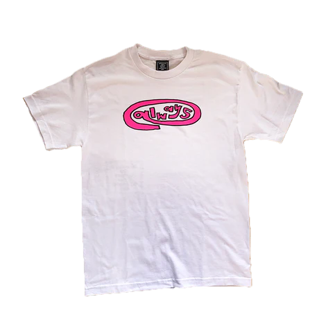 Always Do What You Should Do Pink Oval T-Shirt