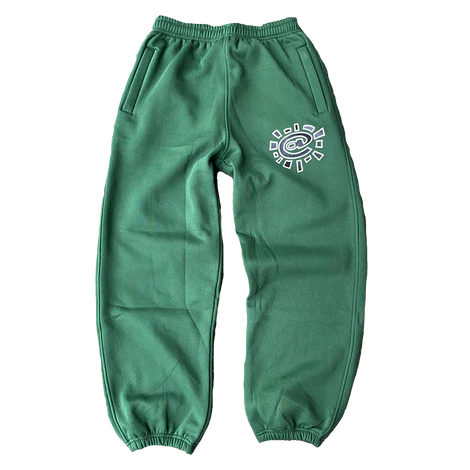 Always Do What You Should Do Sun Forest Green Relaxed Bottoms