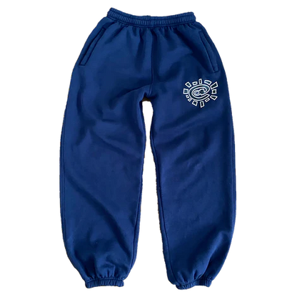 Always Do What You Should Do Sun Navy Relaxed Bottoms