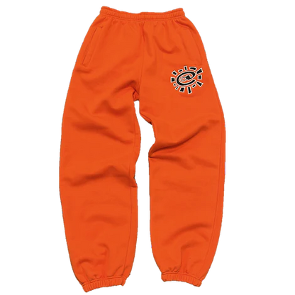 Always Do What You Should Do Sun Orange Embroidered Bottoms