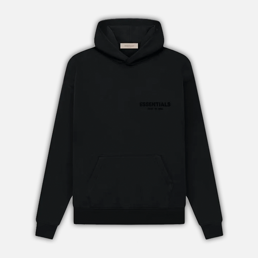 Essentials Fear Of God Stretch Limo Black Hoodie (SS22)