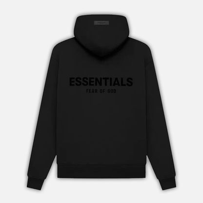 Essentials Fear Of God Stretch Limo Black Hoodie (SS22)