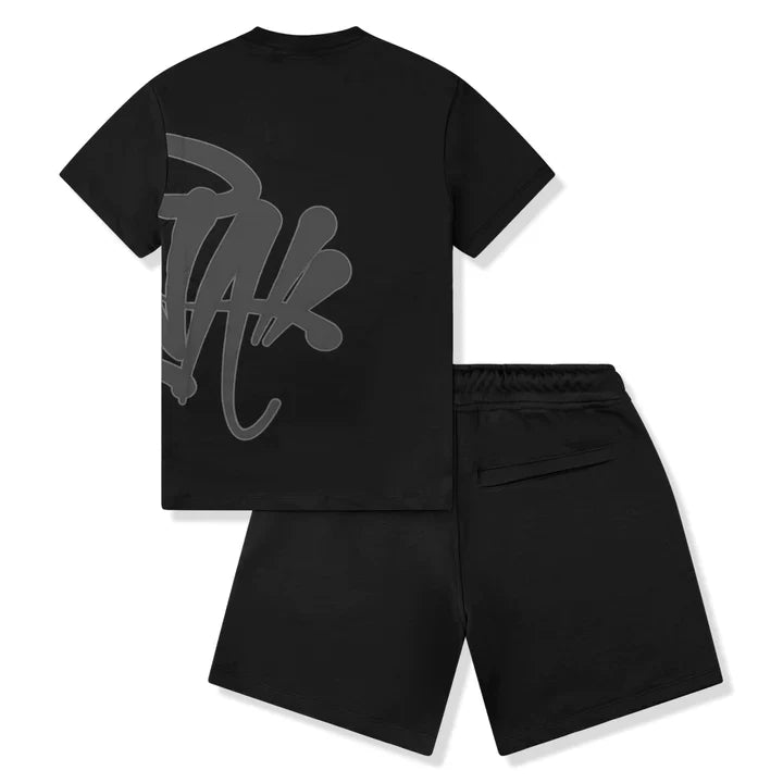 Syna World Black T-Shirt & Shorts