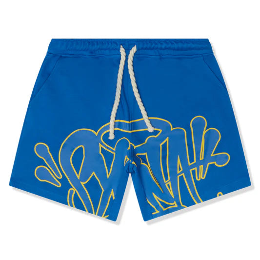 Syna World Blue Yellow T-Shirt & Shorts