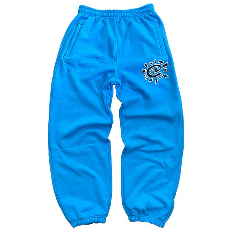 Always Do What You Should Do Sun Blue Relaxed Bottoms